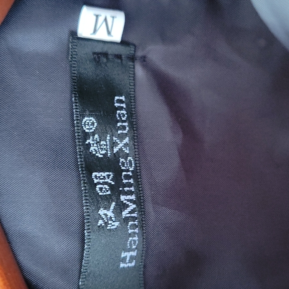 Han Ming Xuan Puff Jacket Gray and Red - Picture 4 of 4